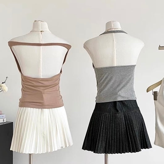 Kyoto Halter Built-In Bra Top